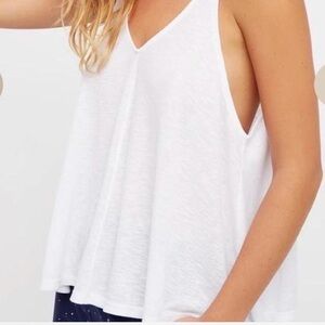 FREE PEOPLE INTIMATES DANI TANK - WHITE size small